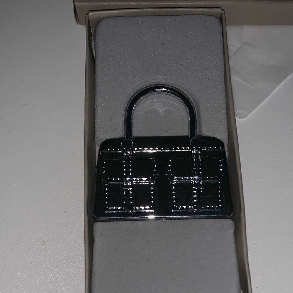 Miche Silver Mini Purse/bag Charm keychain